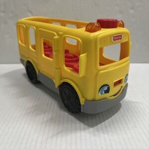 Fisher-Price Mattel Little People Sit With Me School Bus-Lights & Sounds